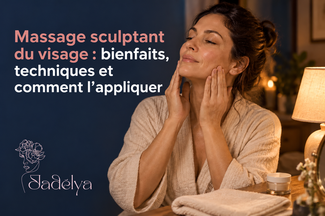 Massage sculptant du visage : bienfaits, techniques et précautions.