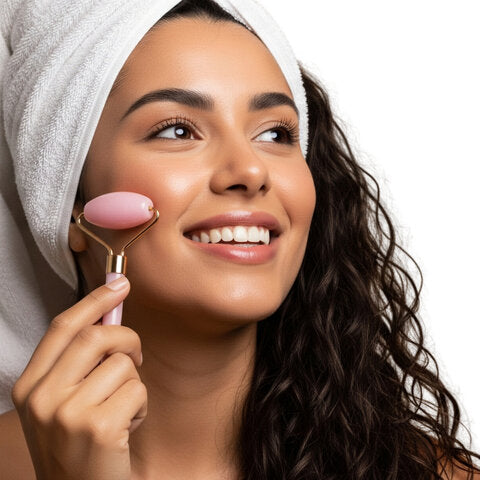 Rouleau de Massage Visage & Mâchoire